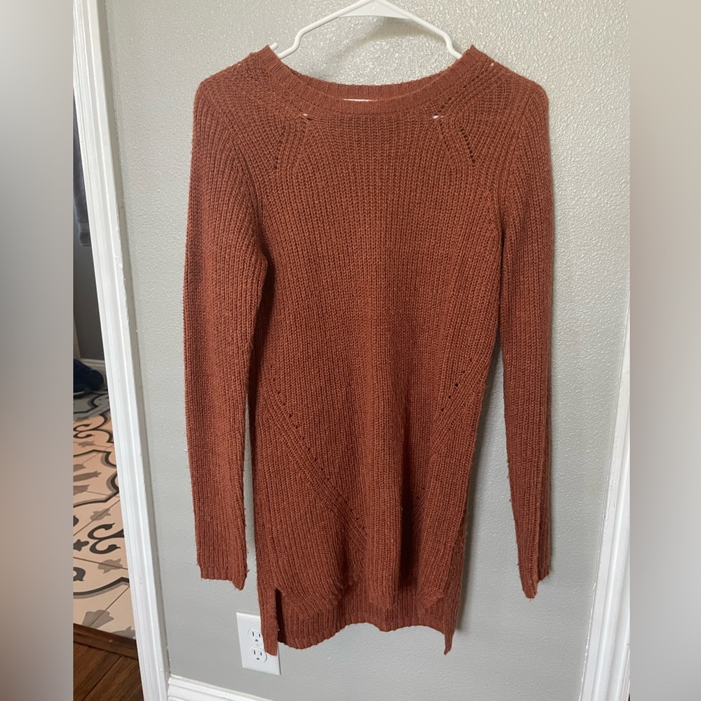 Merona burnt orange sweater